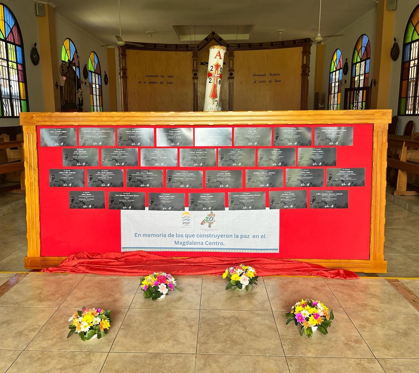Homenaje y oración 1